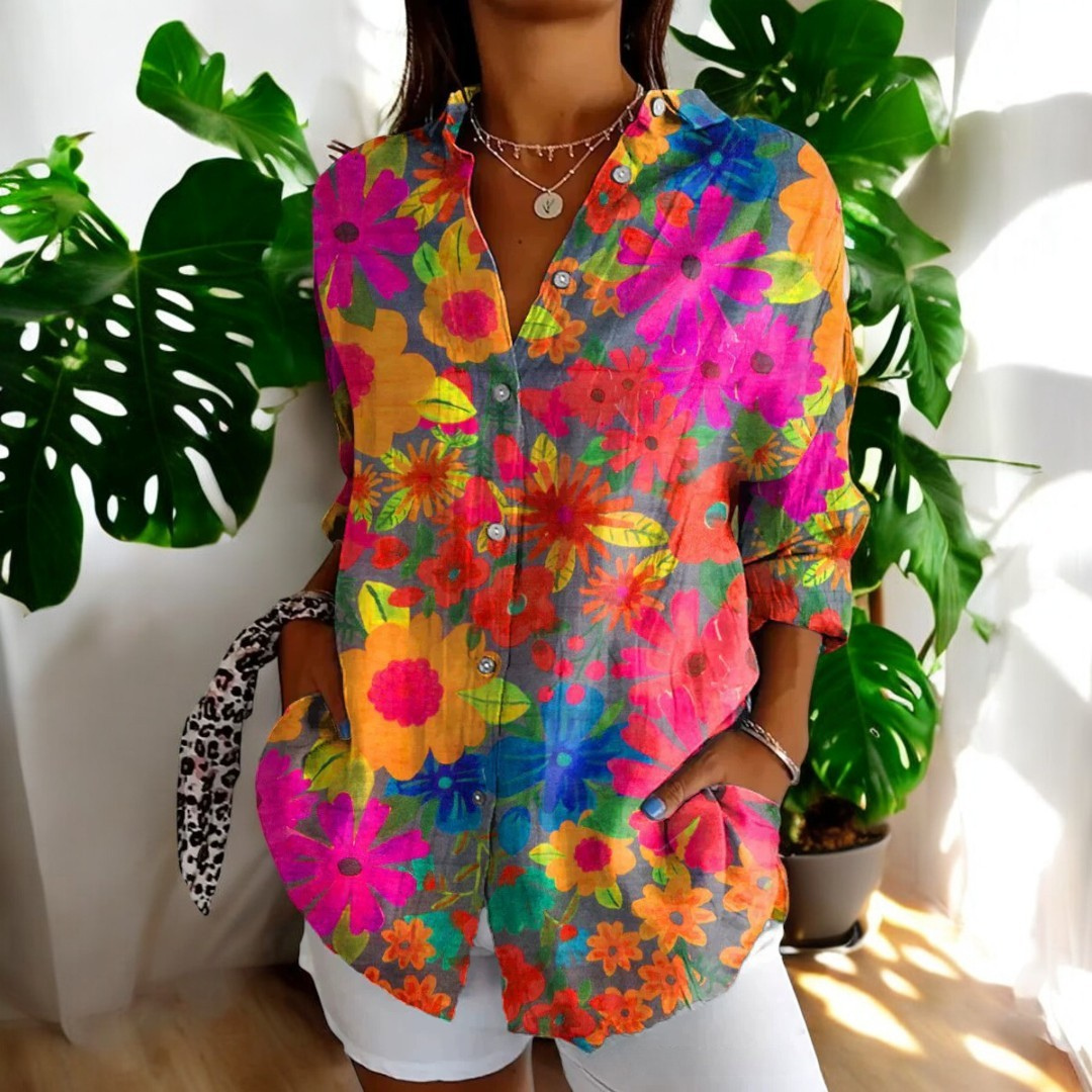 MAIRESSA | Elegant Floral Blouse