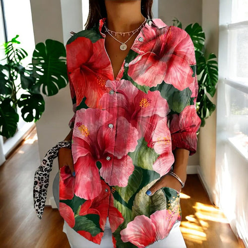 MAIRESSA | Elegant Floral Blouse