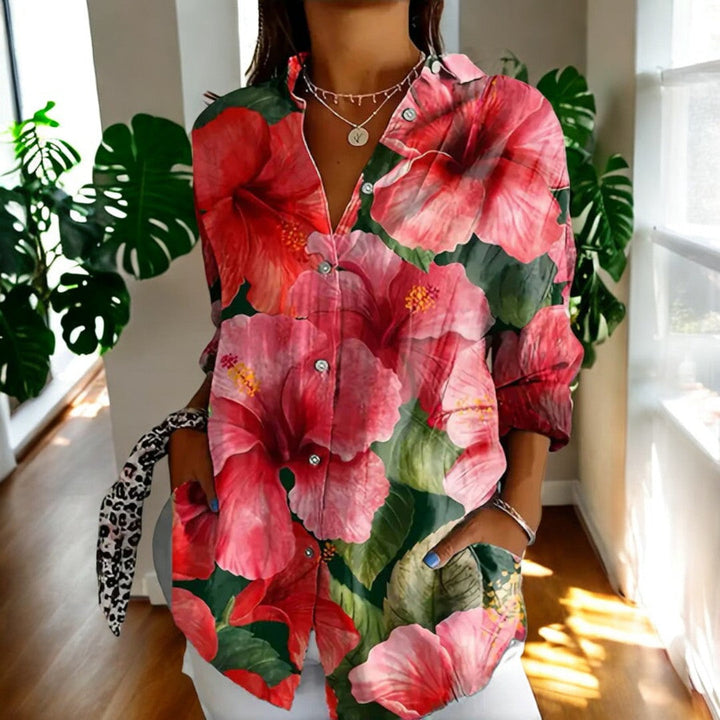MAIRESSA | Elegant Floral Blouse