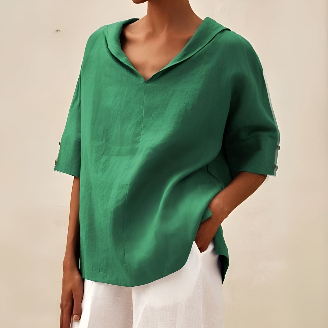 Lyndzi | Linen Blouse