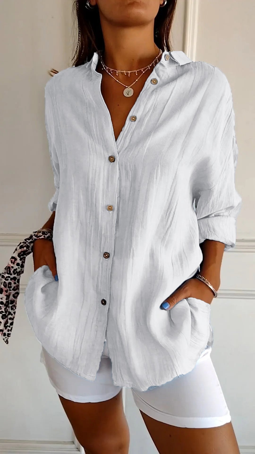 KRISHA | Elegant Oversized Blouse