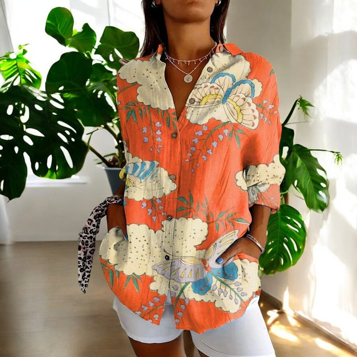 MAIRESSA | Elegant Floral Blouse