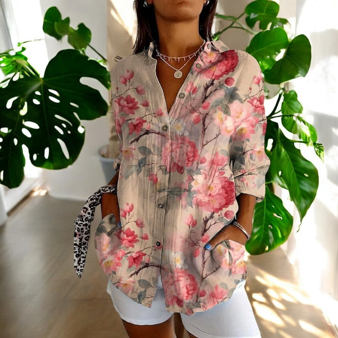 MAIRESSA | Elegant Floral Blouse