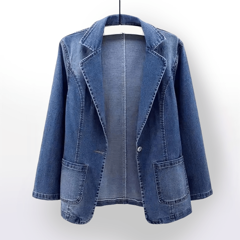 Aelin | Classic Denim Blazer - Ciara & Fiona