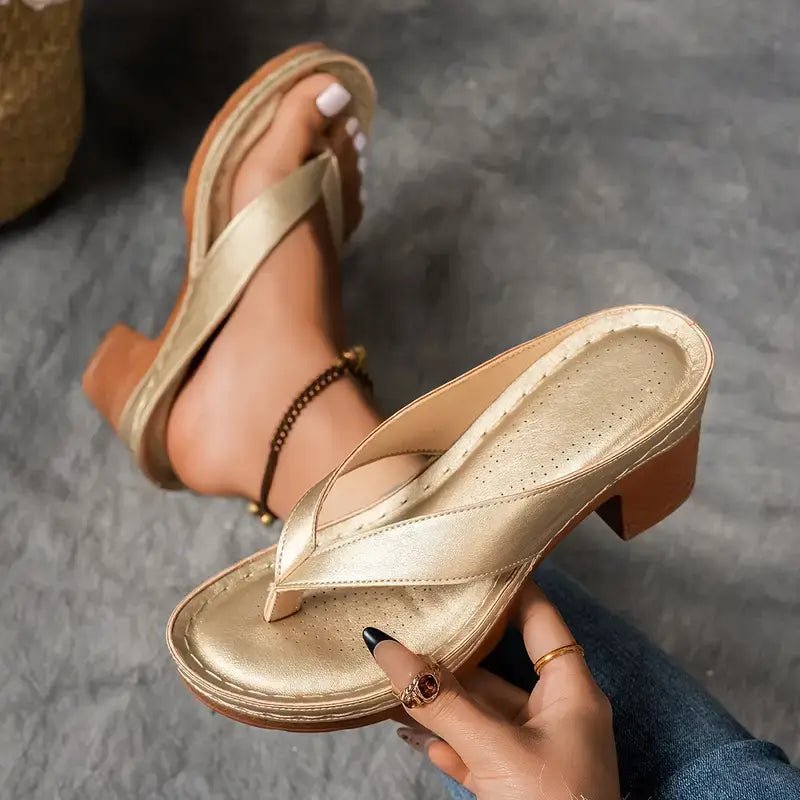 Aeris | Orthopedic Heeled Slippers - Ciara & Fiona