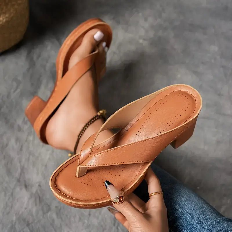 Aeris | Orthopedic Heeled Slippers - Ciara & Fiona