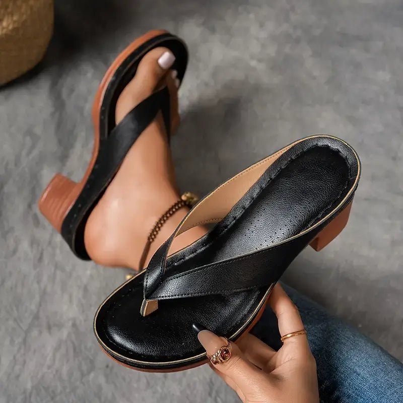 Aeris | Orthopedic Heeled Slippers - Ciara & Fiona