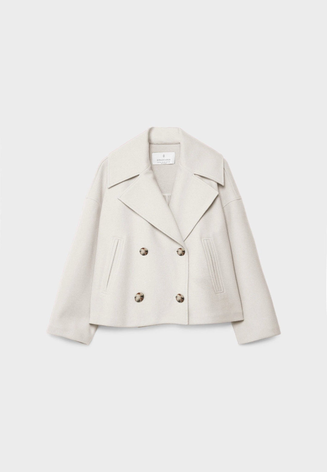 Alaia | Short Double Breasted Coat - Ciara & Fiona