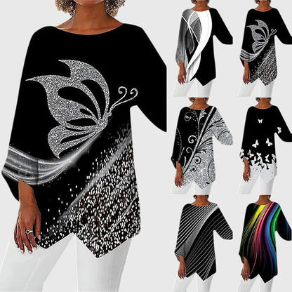 Alayah™ | Elegant Crew Neck Top - Luna Hampton