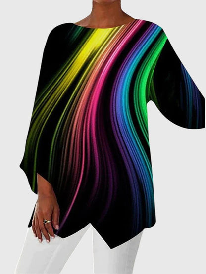 Alayah™ | Elegant Crew Neck Top - Luna Hampton