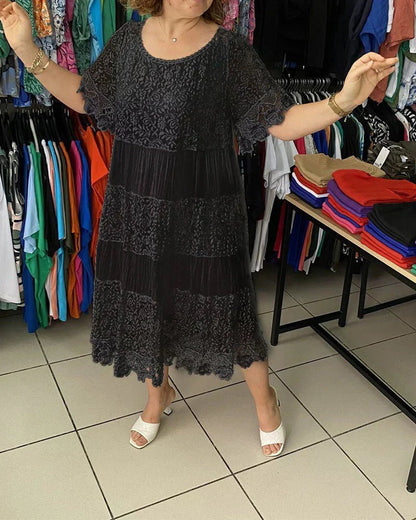 Alayna | Casual Lace Dress - Ciara & Fiona