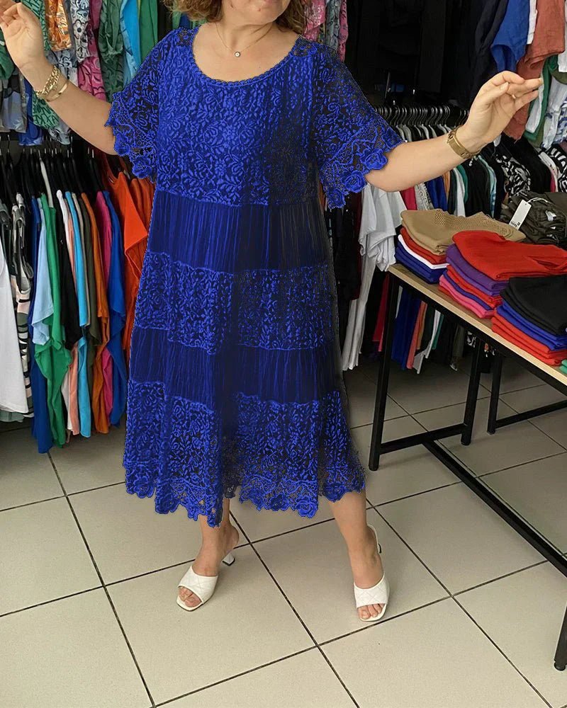 Alayna | Casual Lace Dress - Ciara & Fiona