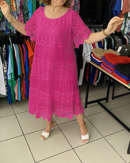 Alayna | Casual Lace Dress - Ciara & Fiona