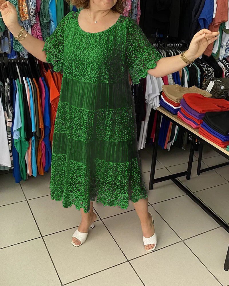 Alayna | Casual Lace Dress - Ciara & Fiona