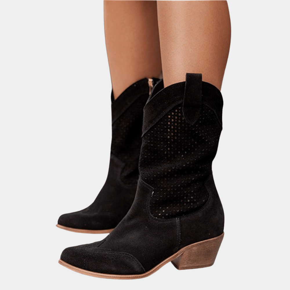 Alba | Cowboy Style Orthopedic Boots - Ciara & Fiona