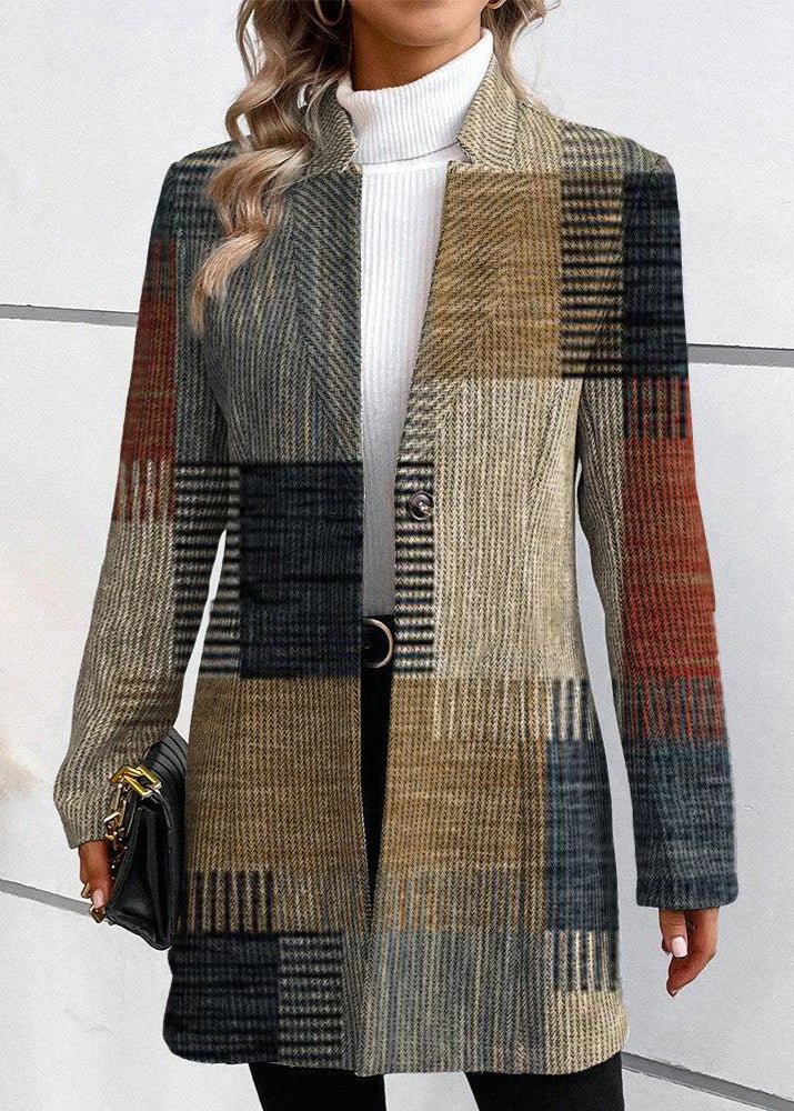 ALVERA | Tailored Patterned Blazer - Ciara & Fiona