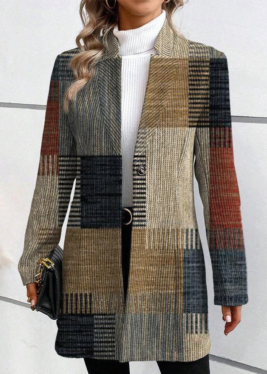 ALVERA | Tailored Patterned Blazer - Ciara & Fiona