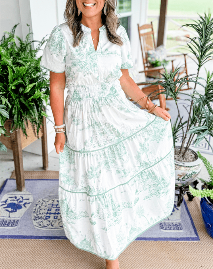 Amandine | Classic Maxi Dress - Ciara & Fiona