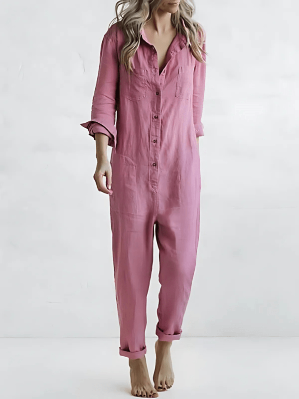 Amyra | Long Sleeve Jumpsuit - Ciara & Fiona