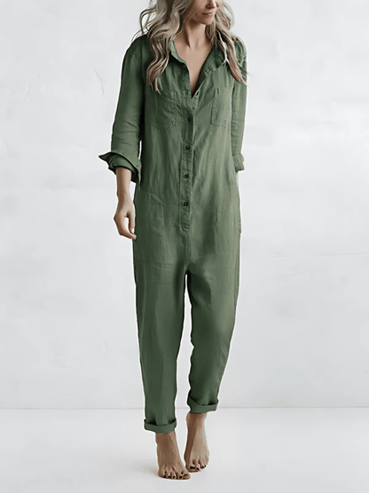 Amyra | Long Sleeve Jumpsuit - Ciara & Fiona