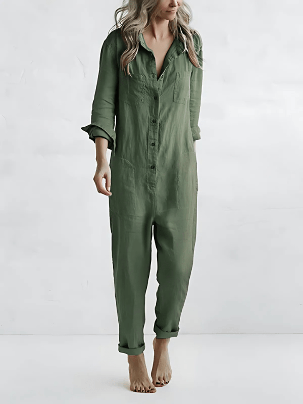 Amyra | Long Sleeve Jumpsuit - Ciara & Fiona