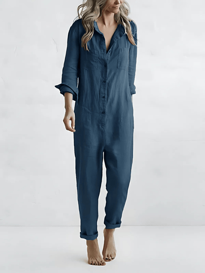 Amyra | Long Sleeve Jumpsuit - Ciara & Fiona