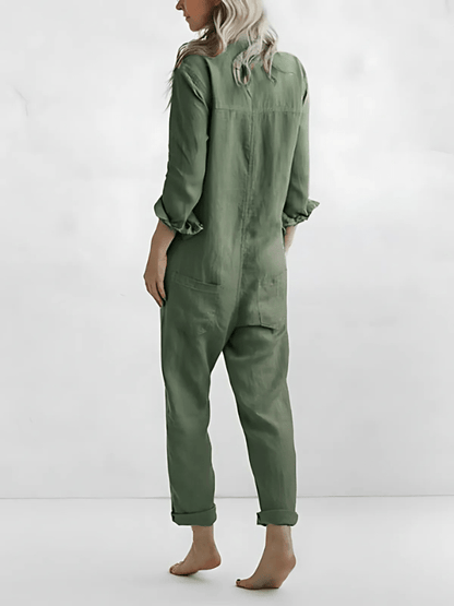 Amyra | Long Sleeve Jumpsuit - Ciara & Fiona