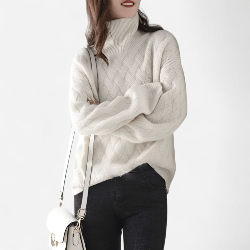 Andreina | Luxurious Turtleneck Sweater - Ciara & Fiona
