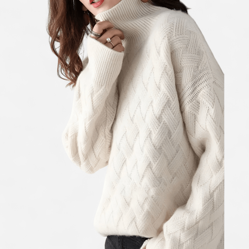 Andreina | Luxurious Turtleneck Sweater - Ciara & Fiona