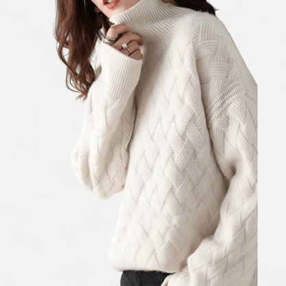 Andreina | Luxurious Turtleneck Sweater - Ciara & Fiona