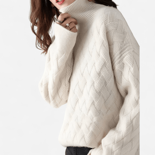 Andreina | Luxurious Turtleneck Sweater - Ciara & Fiona