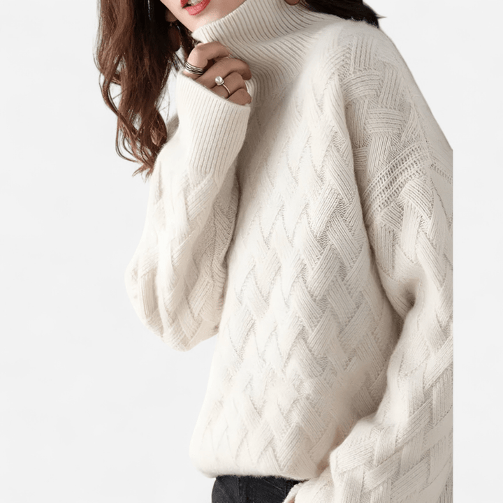 Andreina | Luxurious Turtleneck Sweater - Ciara & Fiona