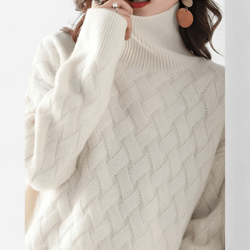 Andreina | Luxurious Turtleneck Sweater - Ciara & Fiona