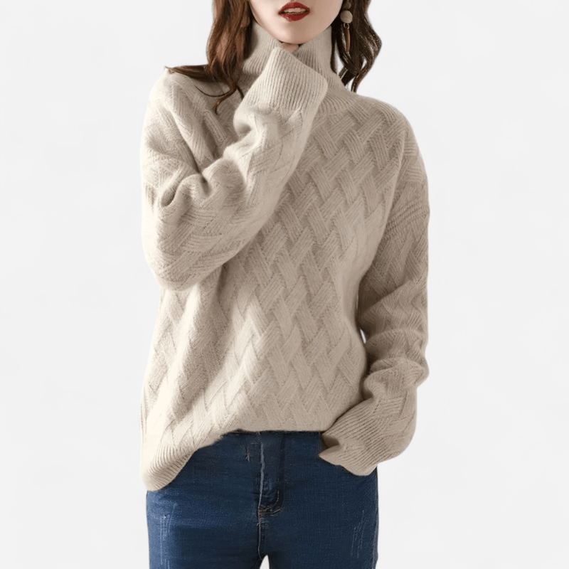 Andreina | Luxurious Turtleneck Sweater - Ciara & Fiona