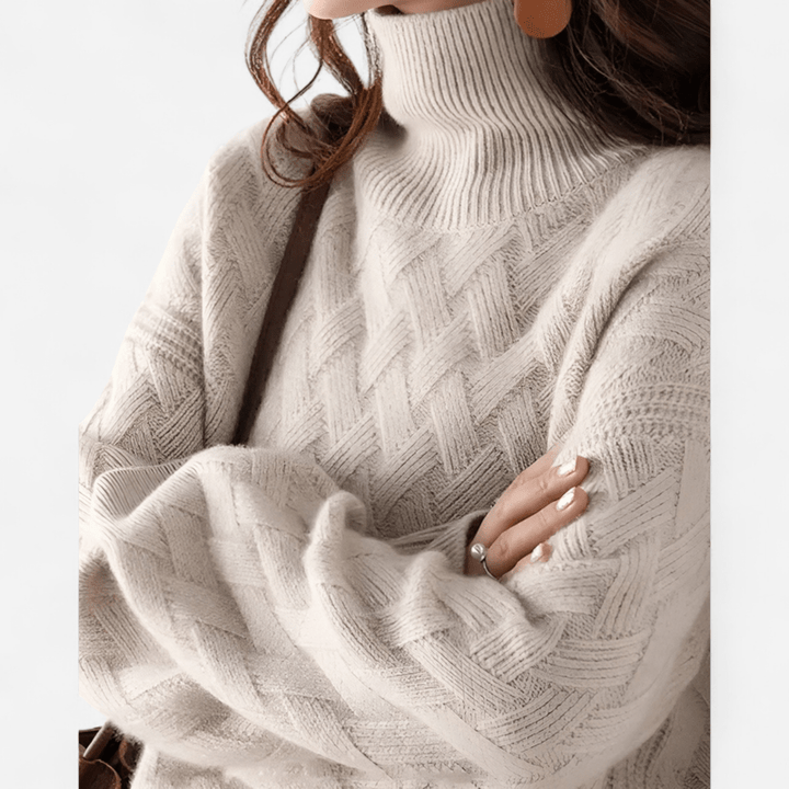 Andreina | Luxurious Turtleneck Sweater - Ciara & Fiona