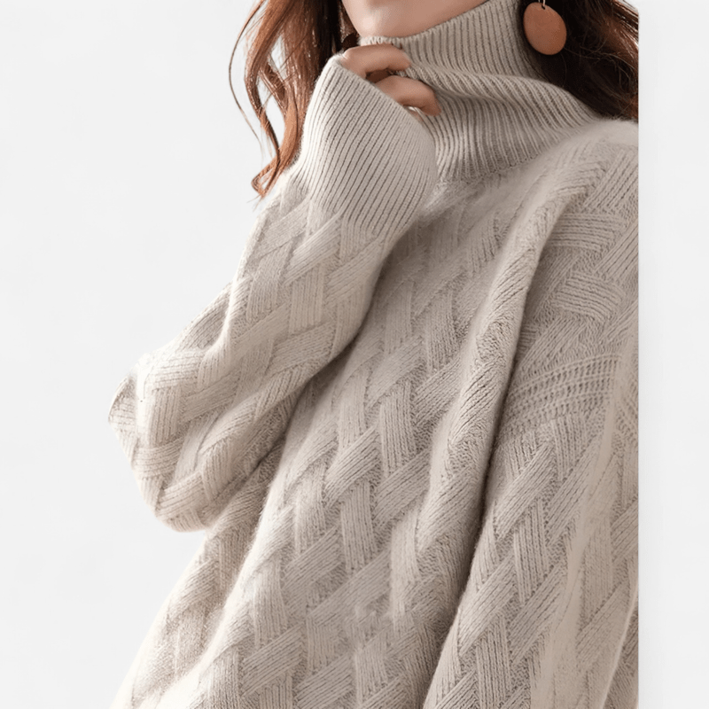 Andreina | Luxurious Turtleneck Sweater - Ciara & Fiona