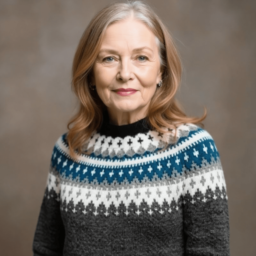 April | Vintage Icelandic Jumper - Luna Hampton