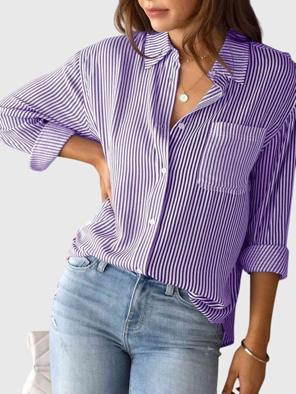 Ariana™ | Collared Neck Shirt - Luna Hampton