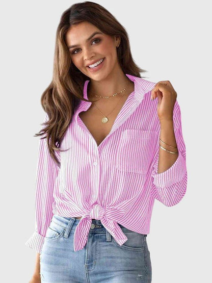 Ariana™ | Collared Neck Shirt - Luna Hampton