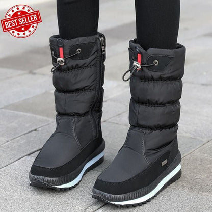 Ariel | Non - Slip Waterproof Faux Fur Snow Boots - Ciara & Fiona