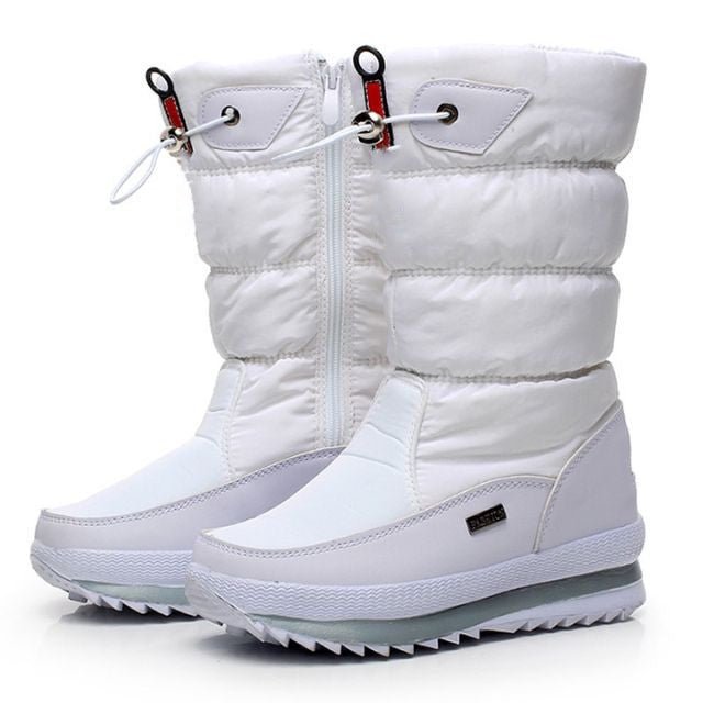 Ariel | Non - Slip Waterproof Faux Fur Snow Boots - Ciara & Fiona