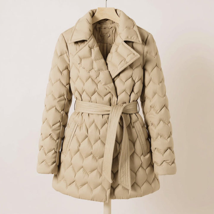 AURORA WRAP BELTED COAT - Ciara & Fiona
