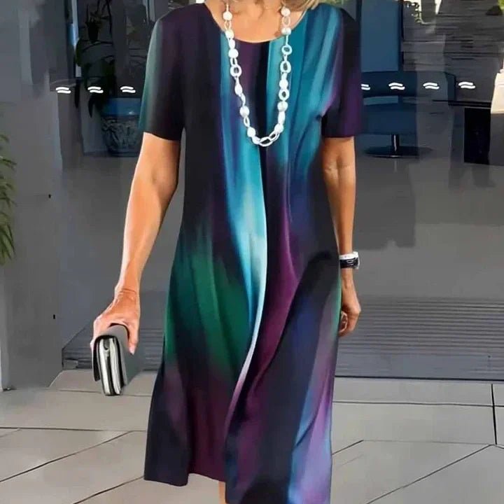 Avalon | Elegant Pleated Dress - Ciara & Fiona