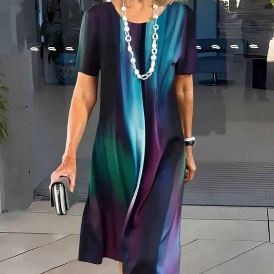 Avalon | Elegant Pleated Dress - Ciara & Fiona