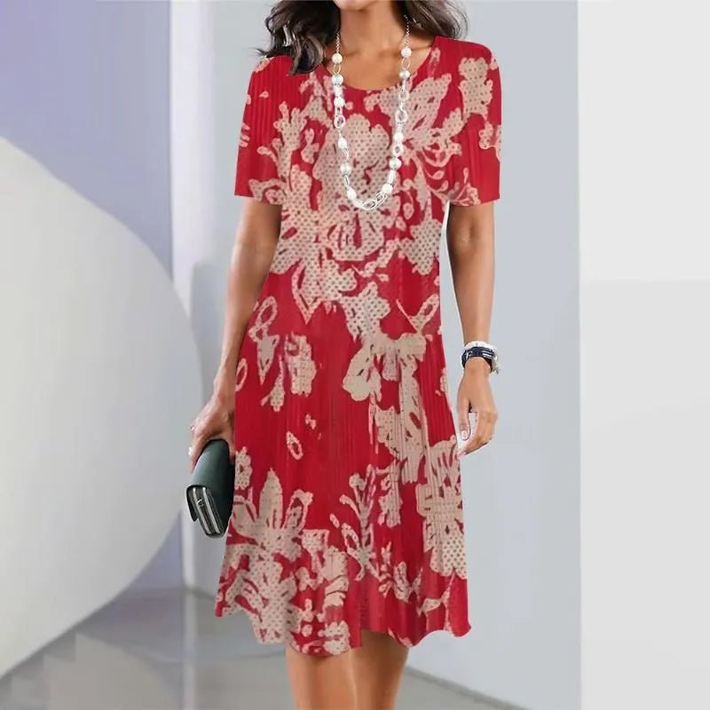 Avalon | Elegant Pleated Dress - Ciara & Fiona