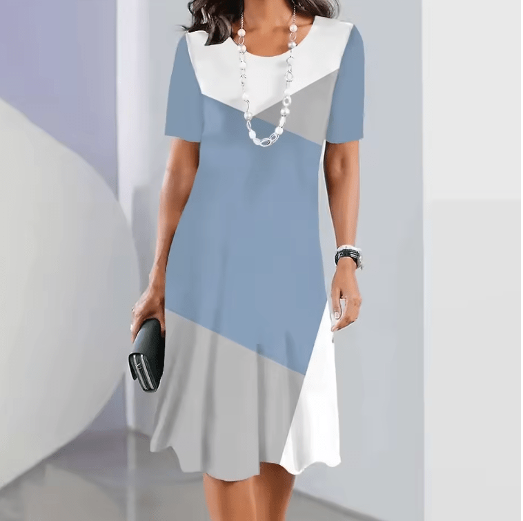 Avalon | Elegant Pleated Dress - Ciara & Fiona