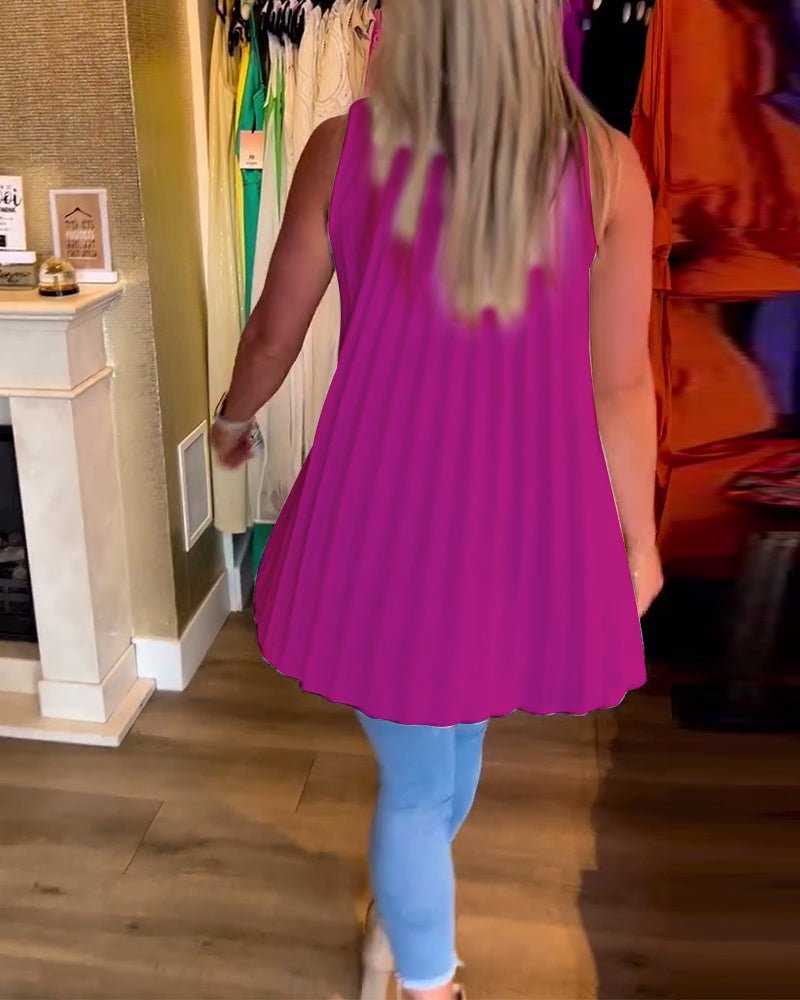 Avni | Chic Sleeveless Blouse - Ciara & Fiona