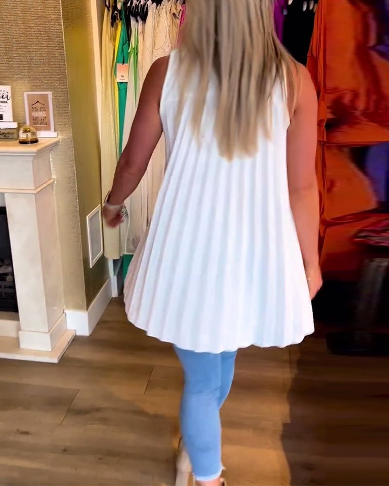 Avni | Chic Sleeveless Blouse - Ciara & Fiona