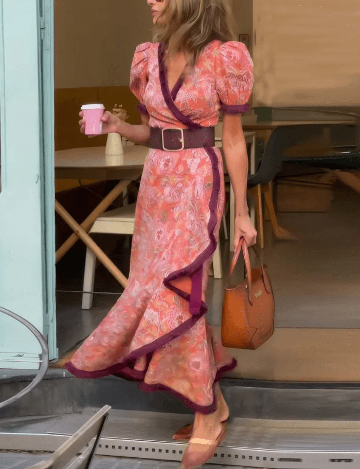 Aza | Elegant Maxi Dress - Ciara & Fiona