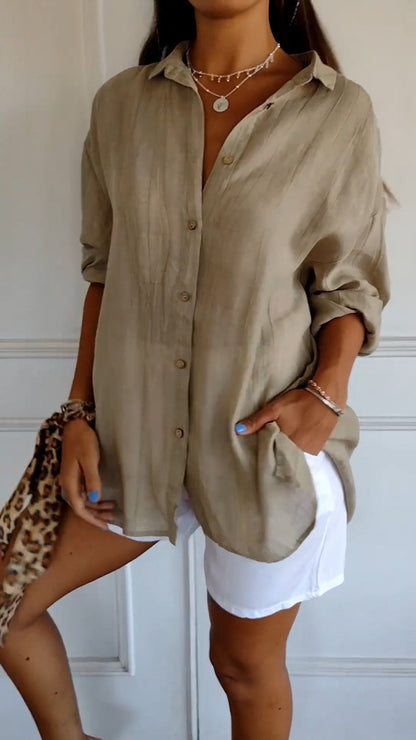 KRISHA | Elegant Oversized Blouse